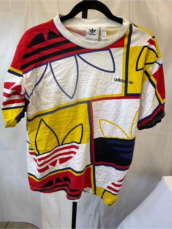 adidas Other - Adidas Originals Logo Play Trefoil T-shirt Mens Large bold multicolor soccer